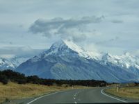 Der h&ouml;chste Berg Neuseelands: Mt. Cook 3724m