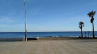 In Estepona an der Strandpromenade